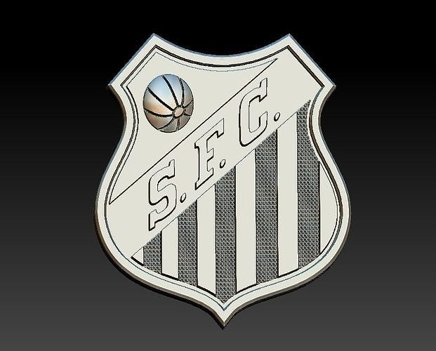 Santos Futebol Clube 3D print model