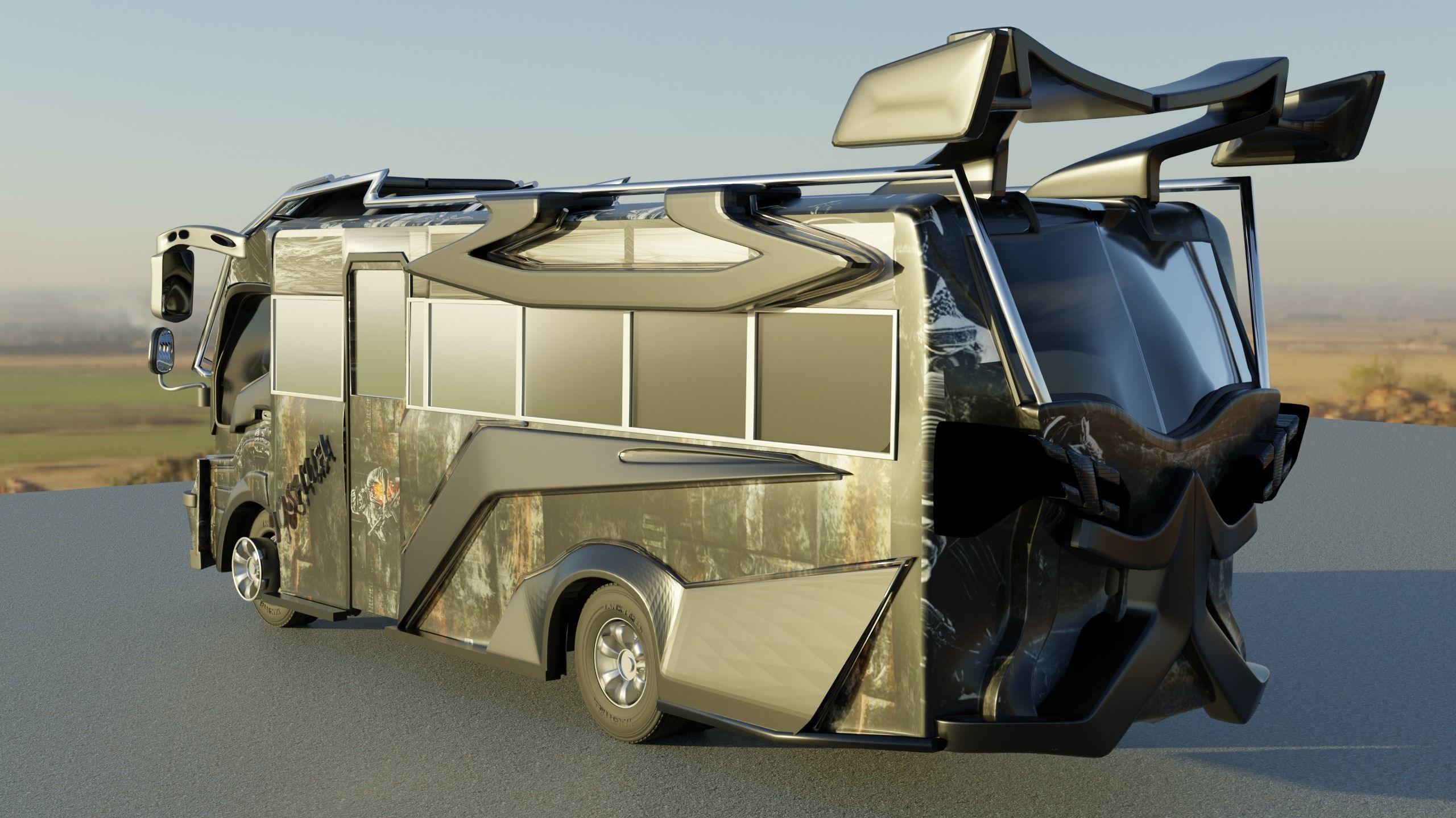 bus matatu 3D model_5