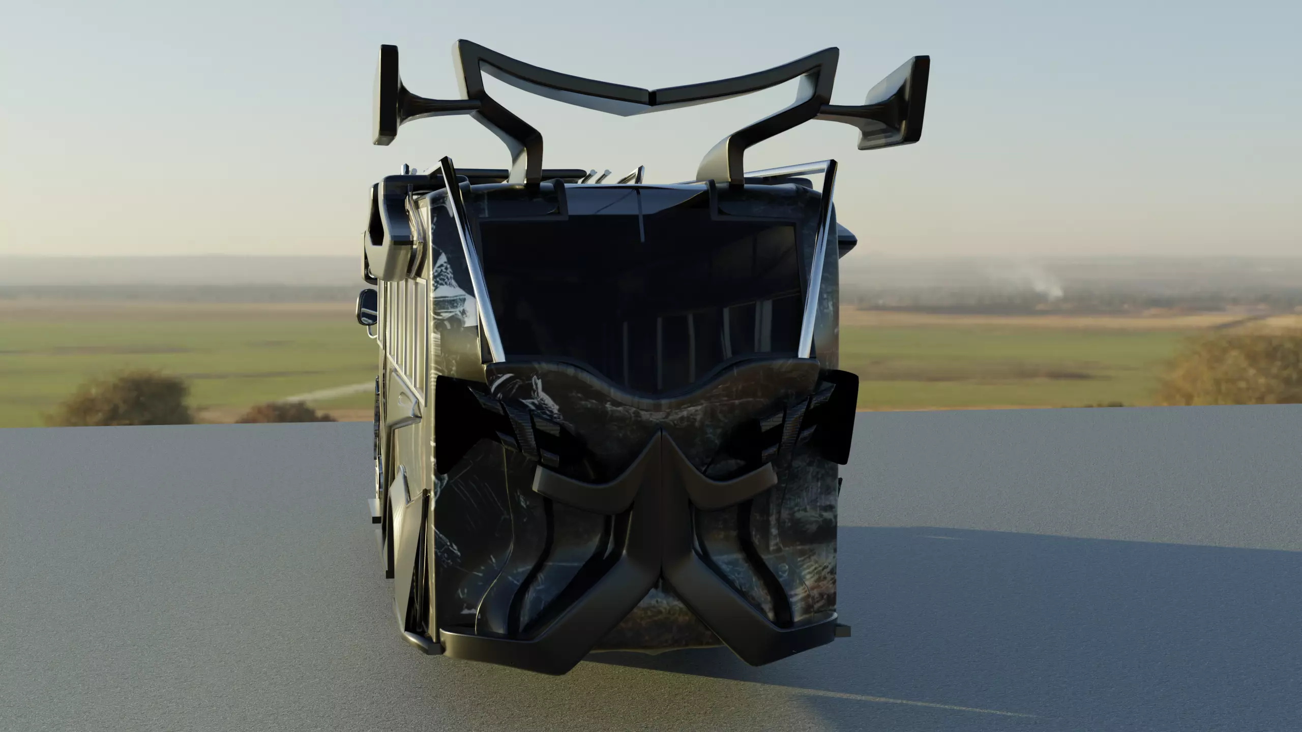 bus matatu 3D model_0