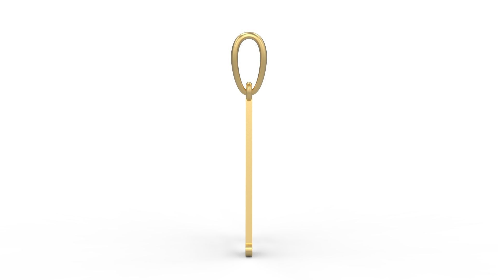 Initial Letters Pendant Sallsburgg A 3D print model_2