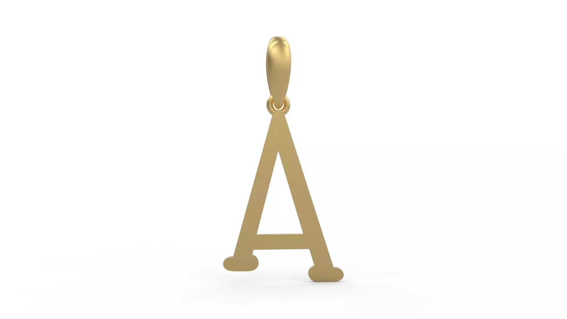 Initial Letters Pendant Sallsburgg A 3D print model_0