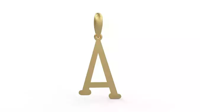 Initial Letters Pendant Sallsburgg A