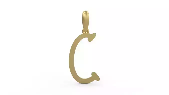 Initial Letters Pendant Sallsburgg C