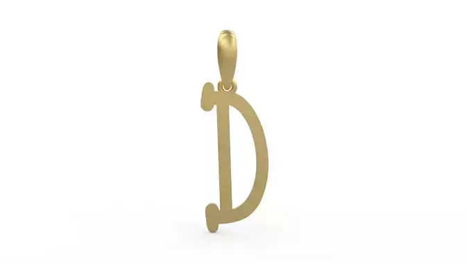 Initial Letters Pendant Sallsburgg D