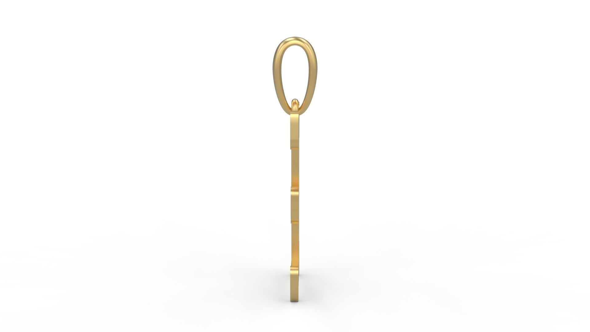 Initial Letters Pendant Sallsburgg E 3D print model_2