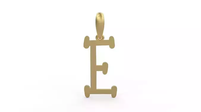 Initial Letters Pendant Sallsburgg E