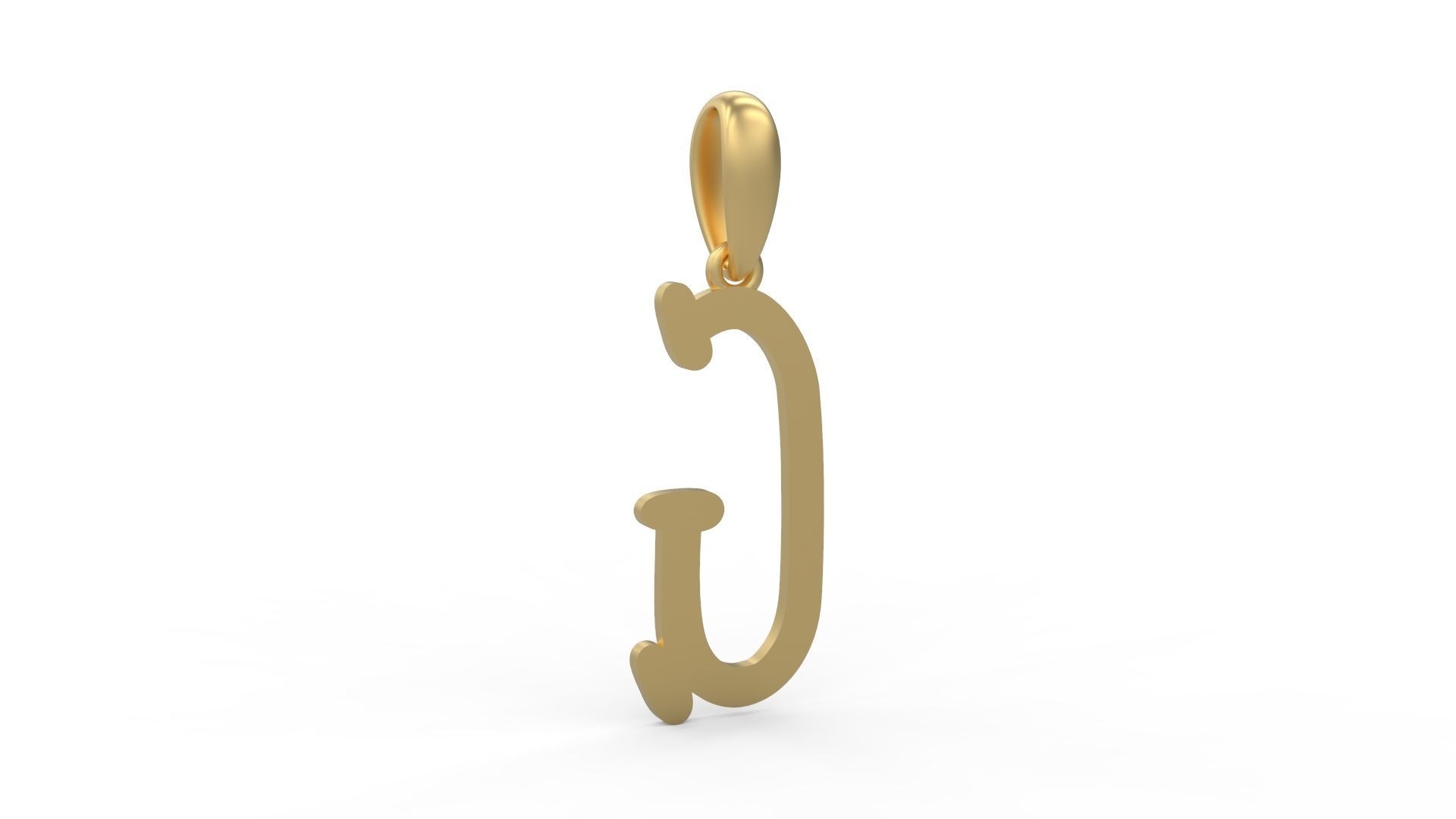 Initial Letters Pendant Sallsburgg G 3D print model_3