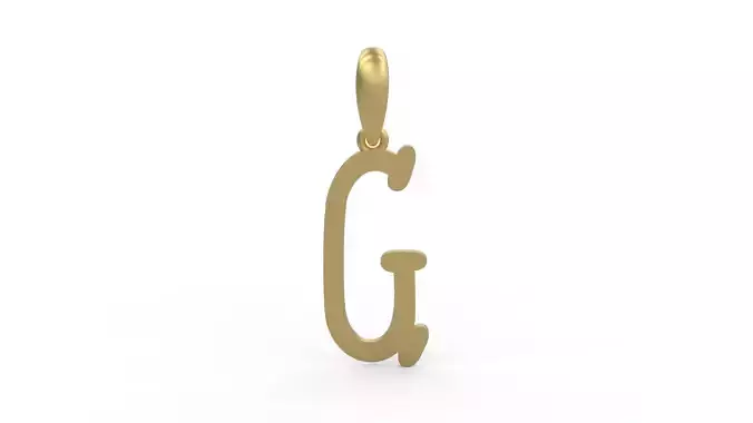 Initial Letters Pendant Sallsburgg G