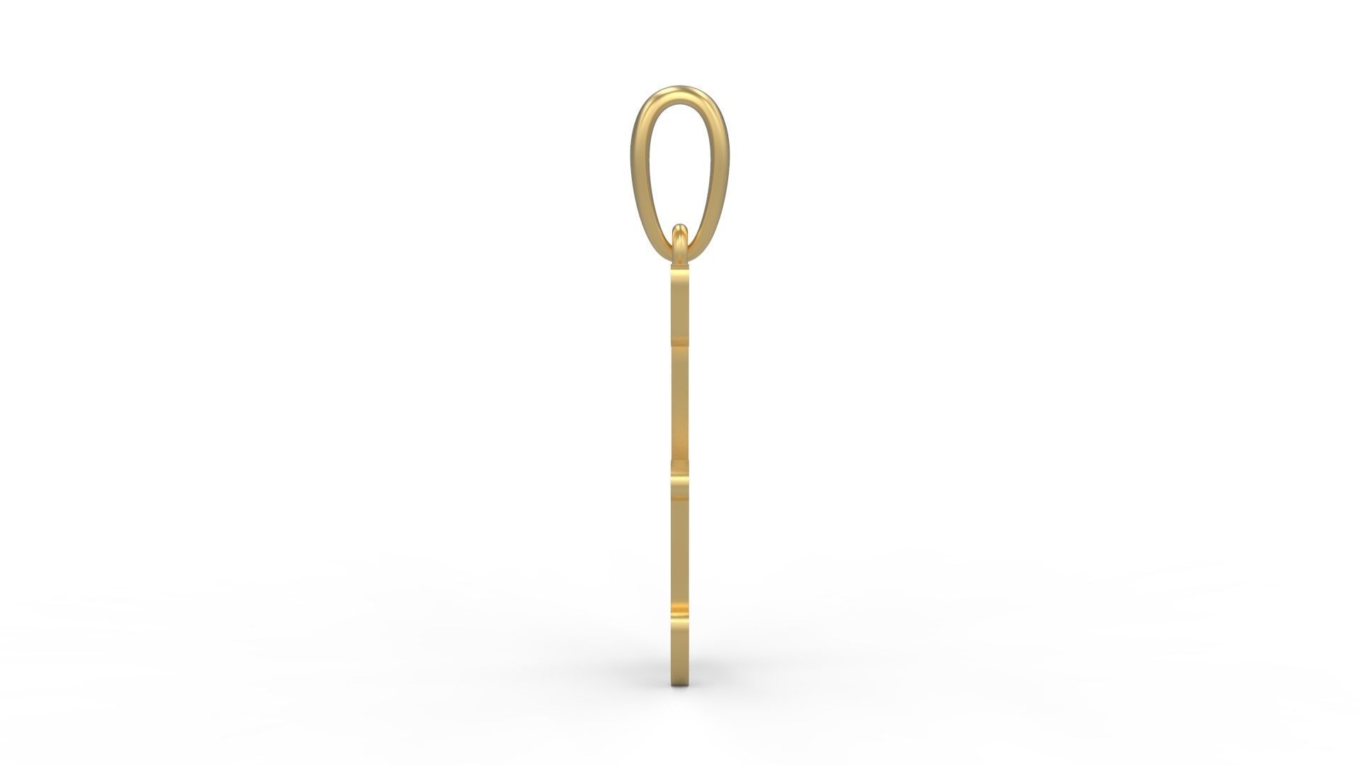 Initial Letters Pendant Sallsburgg G 3D print model_2