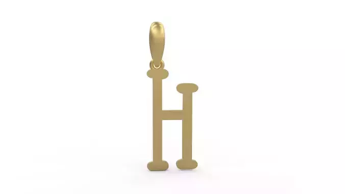 Initial Letters Pendant Sallsburgg H