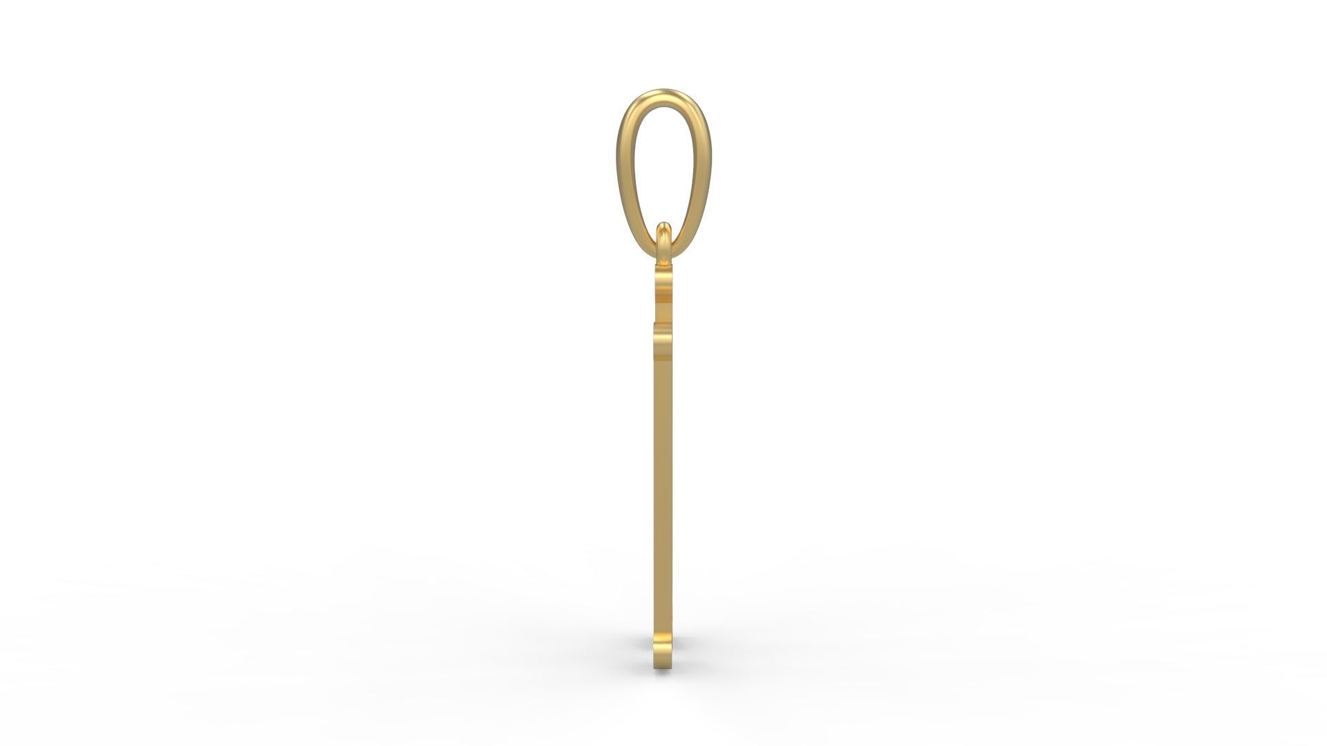 Initial Letters Pendant Sallsburgg H 3D print model_2