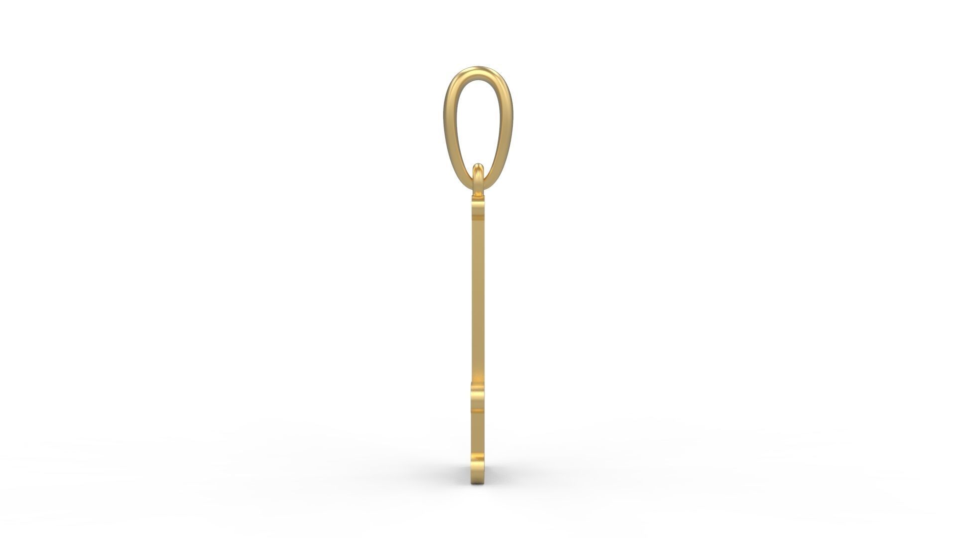 Initial Letters Pendant Sallsburgg L 3D print model_2