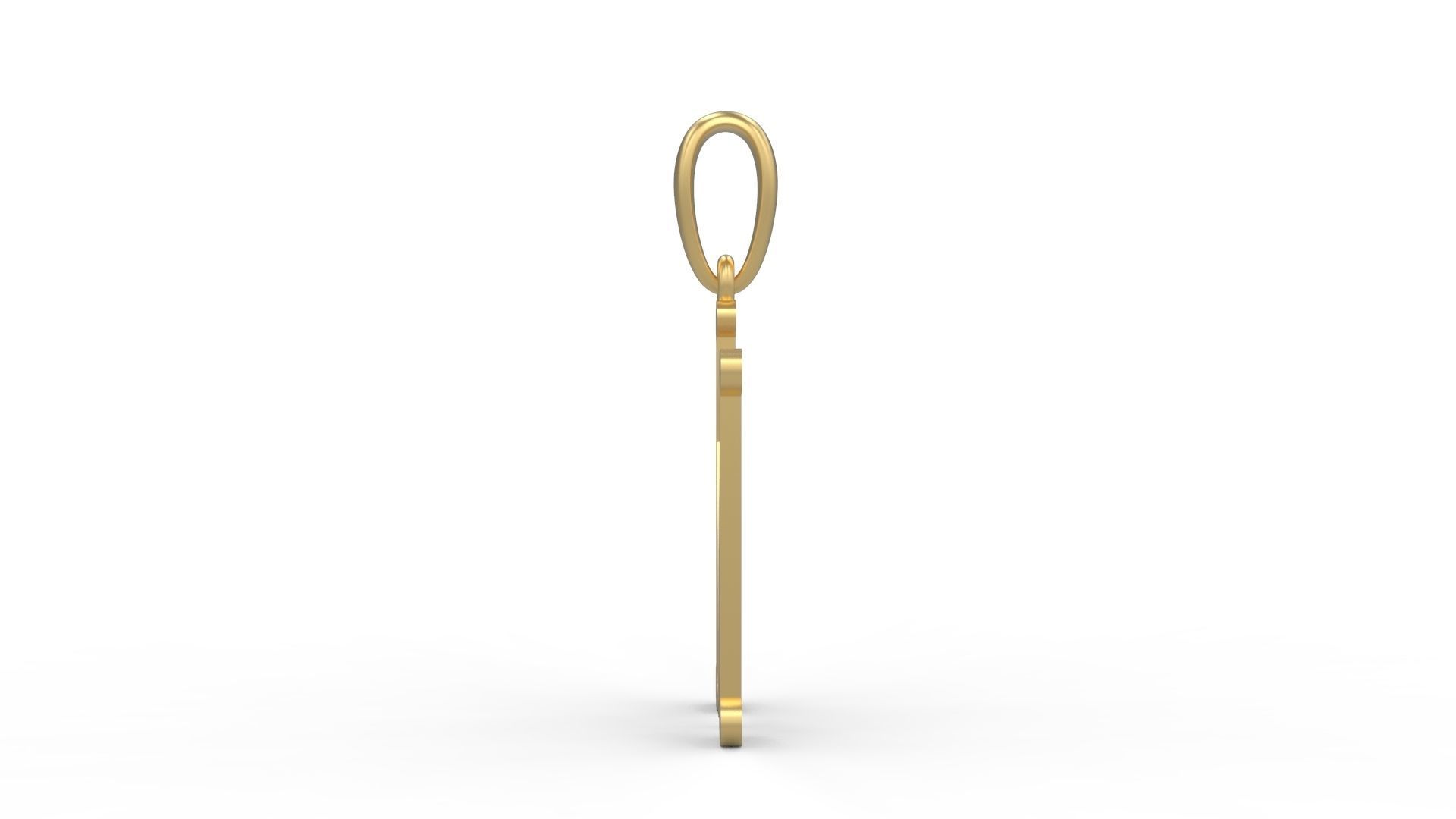 Initial Letters Pendant Sallsburgg M 3D print model_2