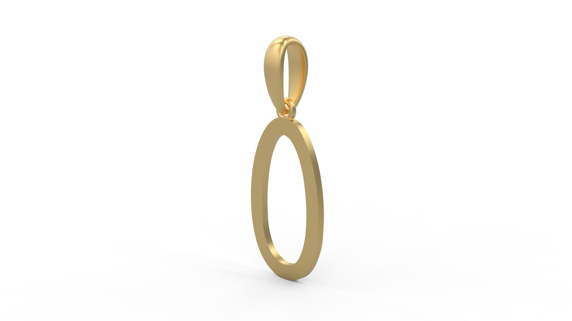 Initial Letters Pendant Sallsburgg O 3D print model_1