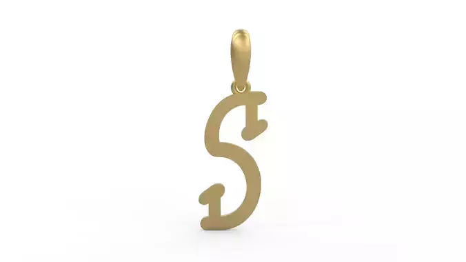 Initial Letters Pendant Sallsburgg S