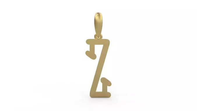 Initial Letters Pendant Sallsburgg Z