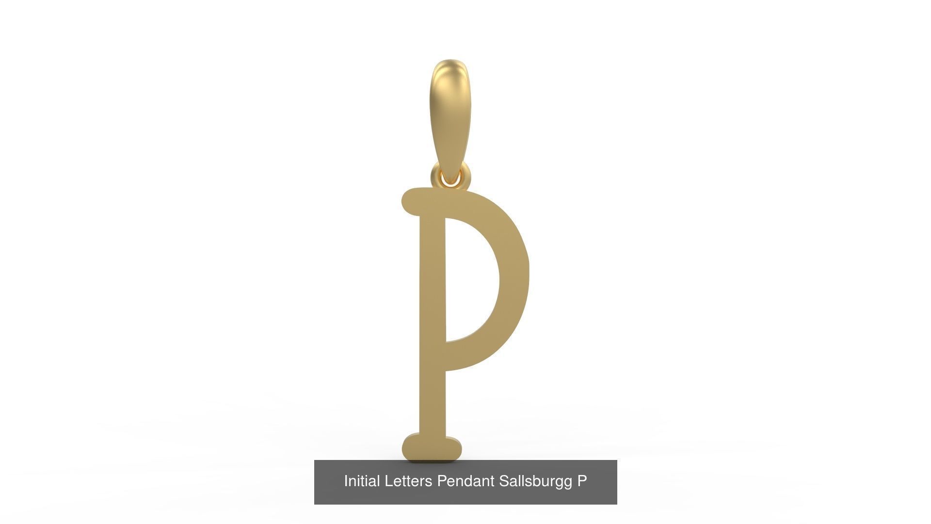Initial Letters Pendant Alphabets Sallsburgg 3D Model Collection_18