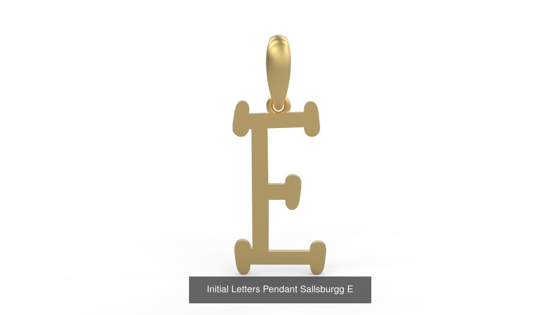 Initial Letters Pendant Alphabets Sallsburgg 3D Model Collection_7