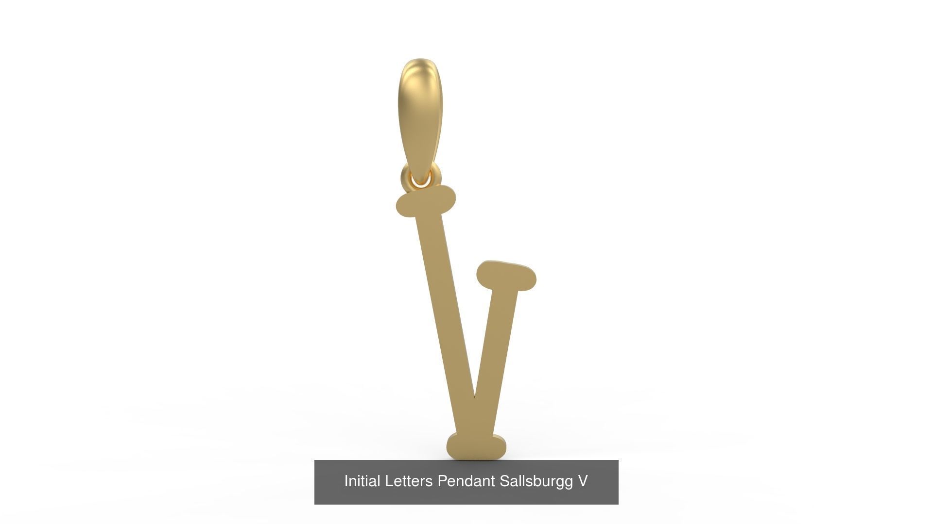 Initial Letters Pendant Alphabets Sallsburgg 3D Model Collection_24