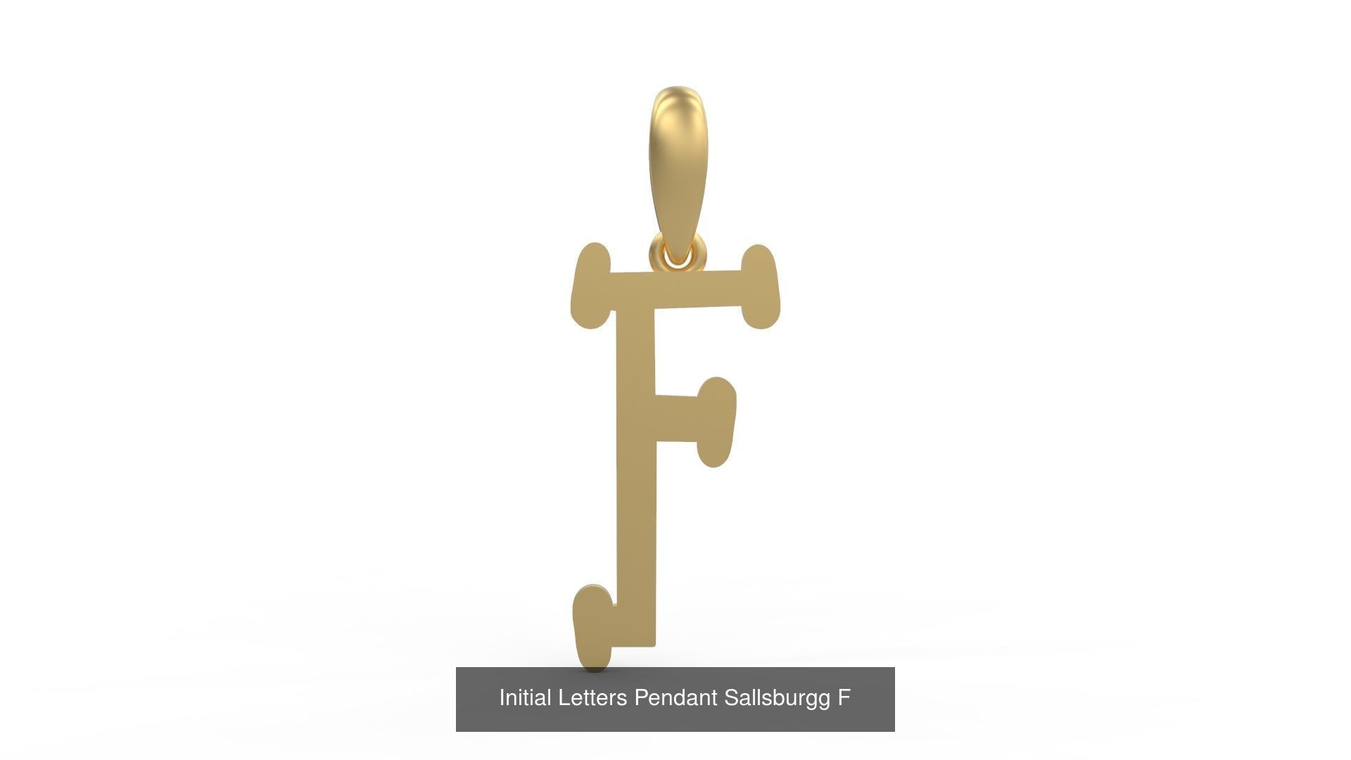 Initial Letters Pendant Alphabets Sallsburgg 3D Model Collection_8
