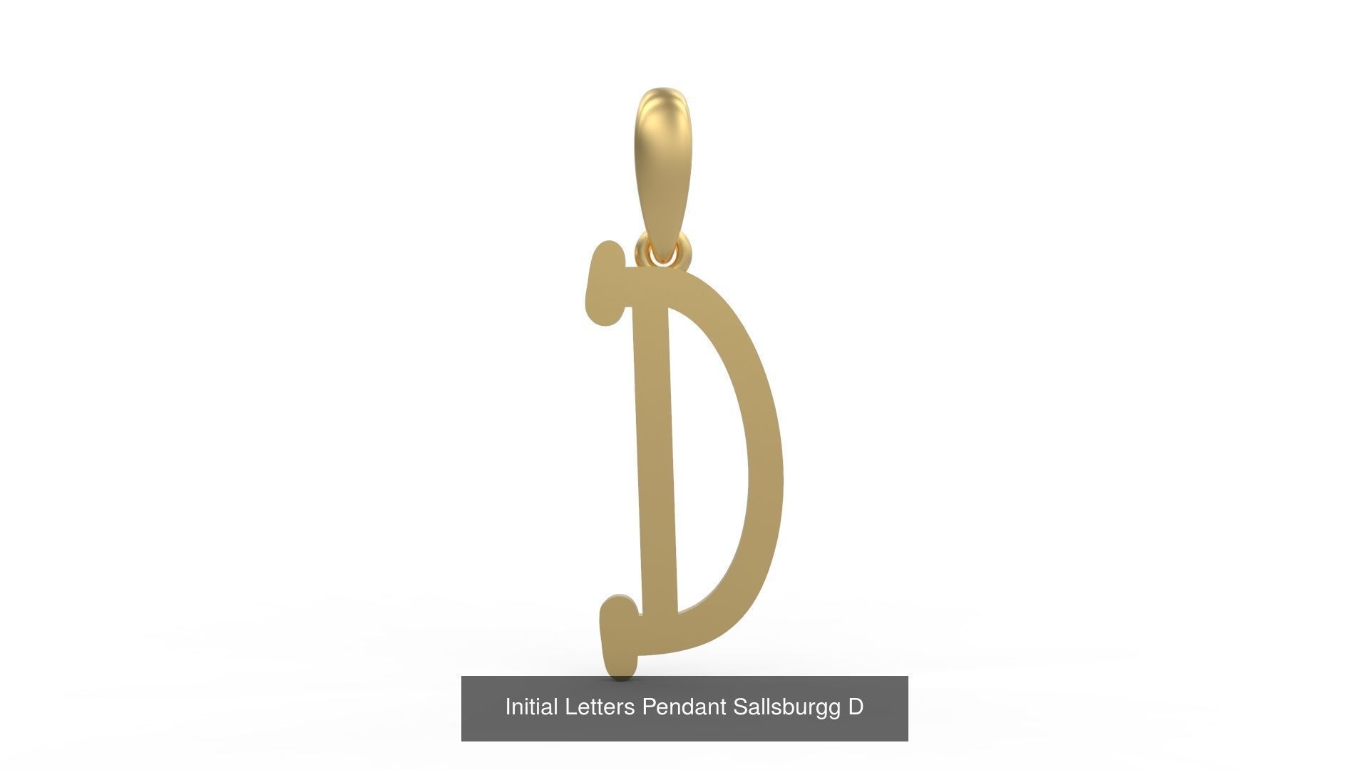 Initial Letters Pendant Alphabets Sallsburgg 3D Model Collection_6