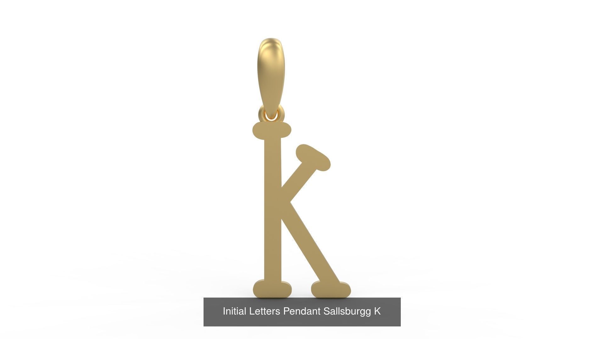 Initial Letters Pendant Alphabets Sallsburgg 3D Model Collection_13