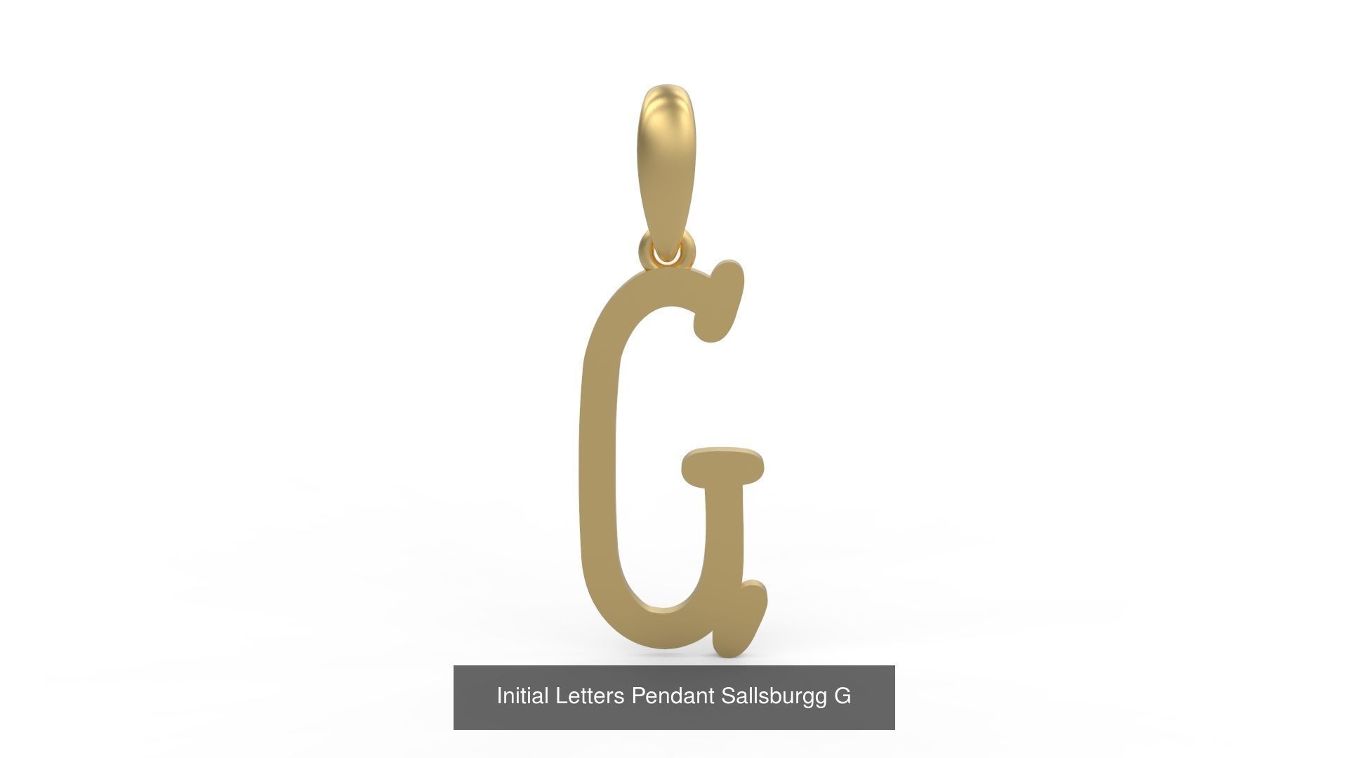Initial Letters Pendant Alphabets Sallsburgg 3D Model Collection_9