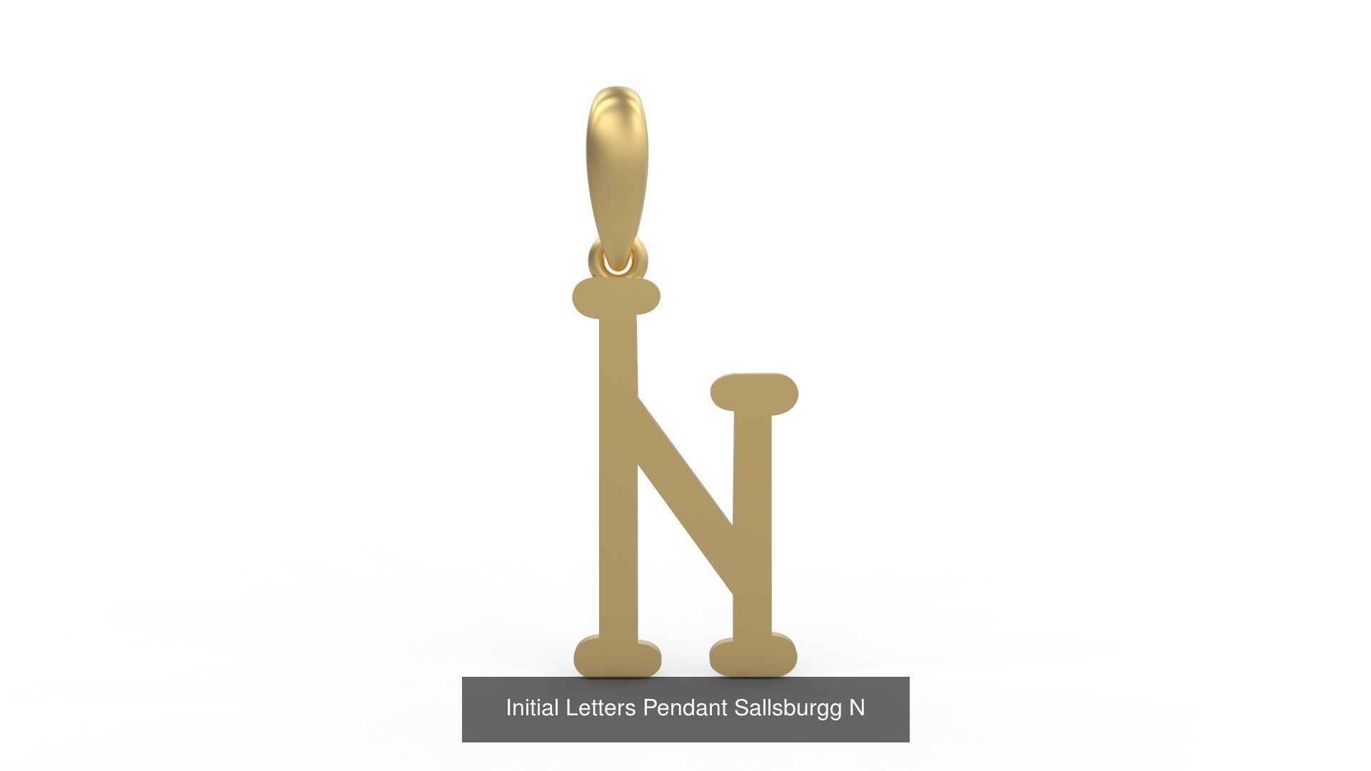 Initial Letters Pendant Alphabets Sallsburgg 3D Model Collection_16
