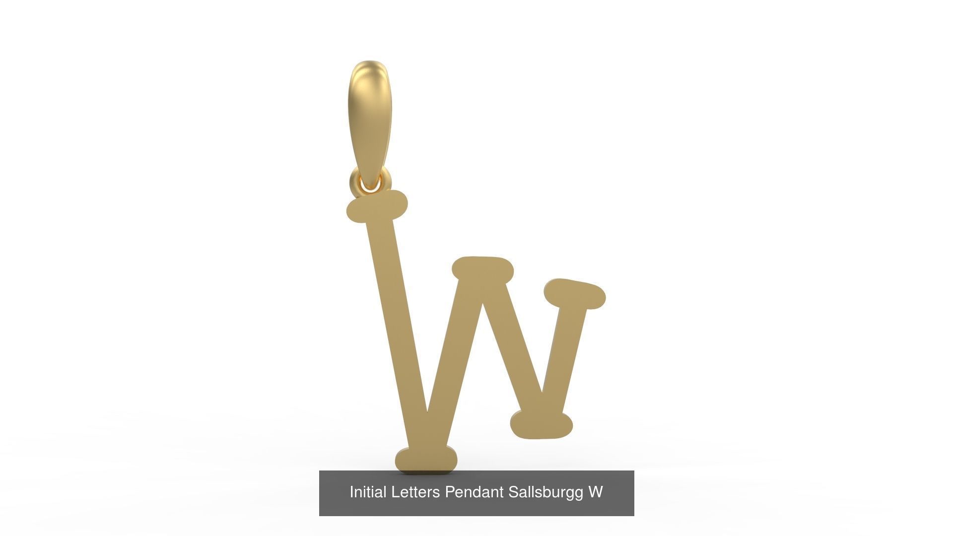 Initial Letters Pendant Alphabets Sallsburgg 3D Model Collection_25