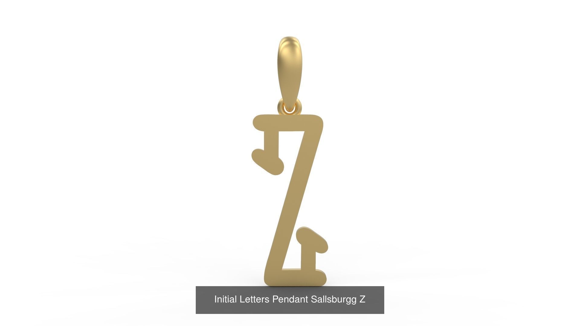 Initial Letters Pendant Alphabets Sallsburgg 3D Model Collection_28