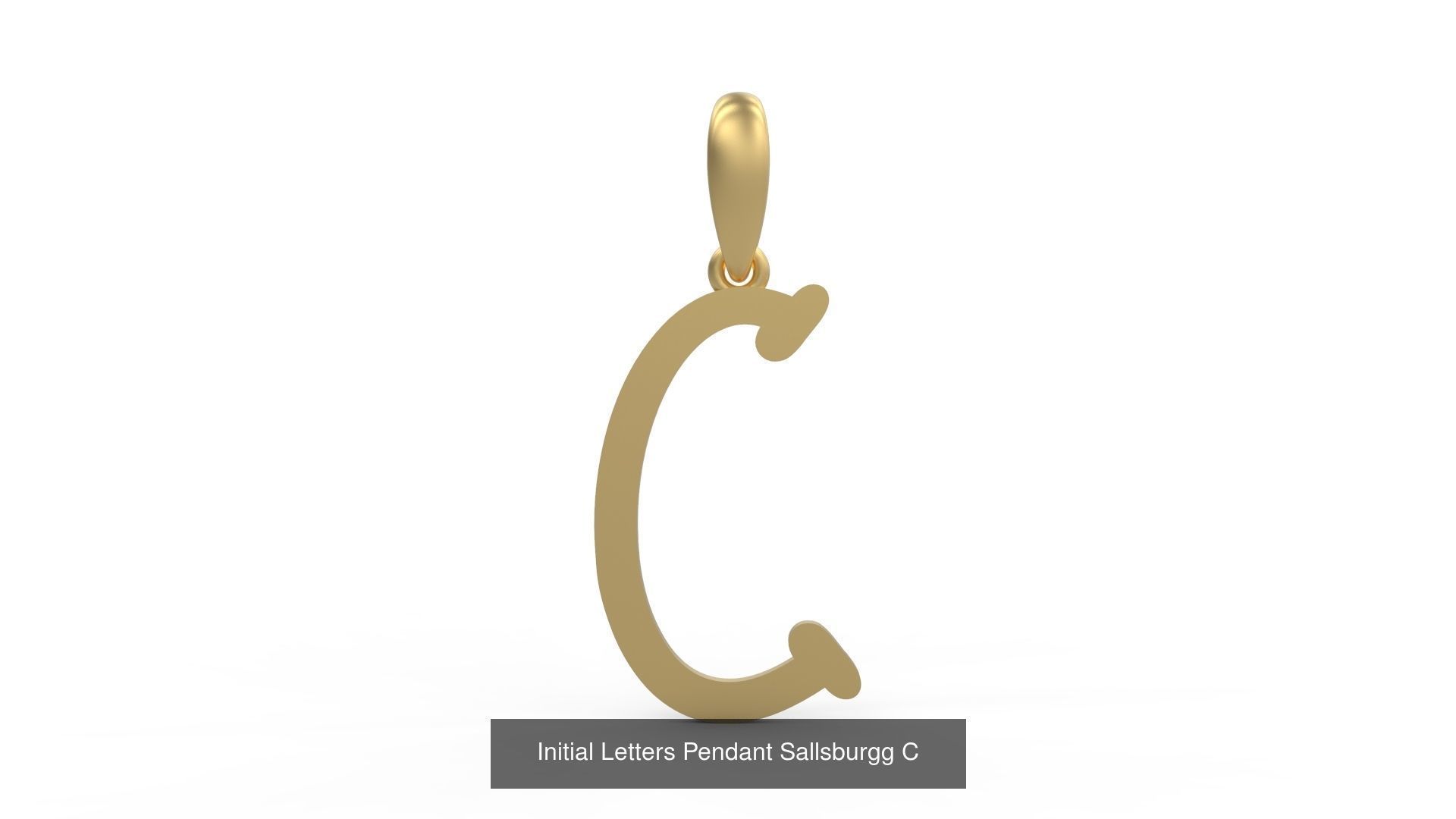 Initial Letters Pendant Alphabets Sallsburgg 3D Model Collection_5