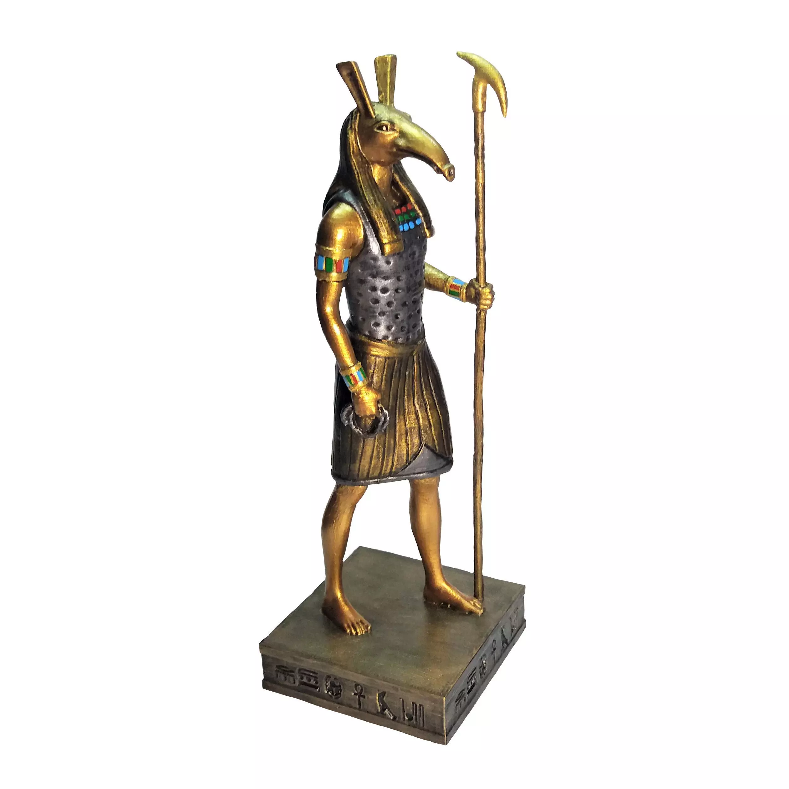 Seth Egyptian god Statue 3d print model 3D print model_0
