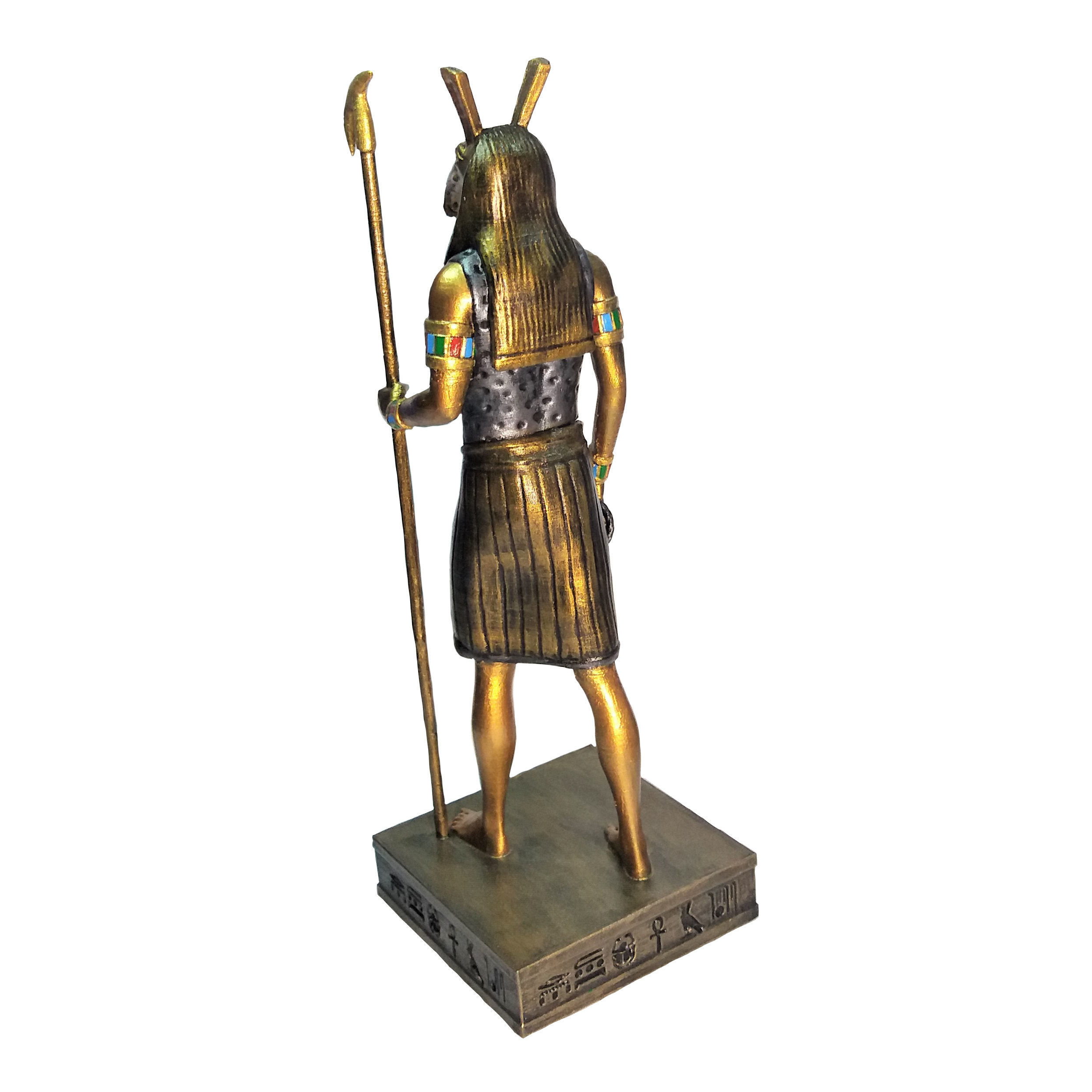 Seth Egyptian god Statue 3d print model 3D print model_4
