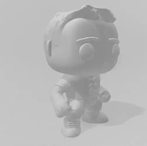 martinez 3d print model cartoon character