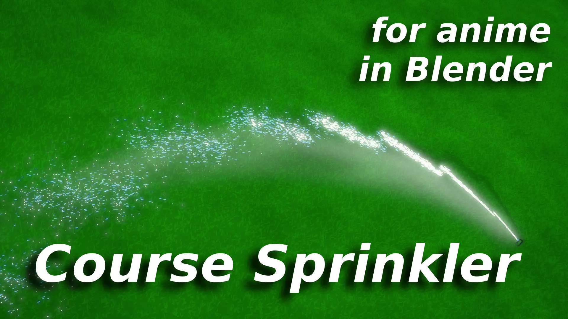 For Anime in Blender - Course Sprinkler 3D model_0