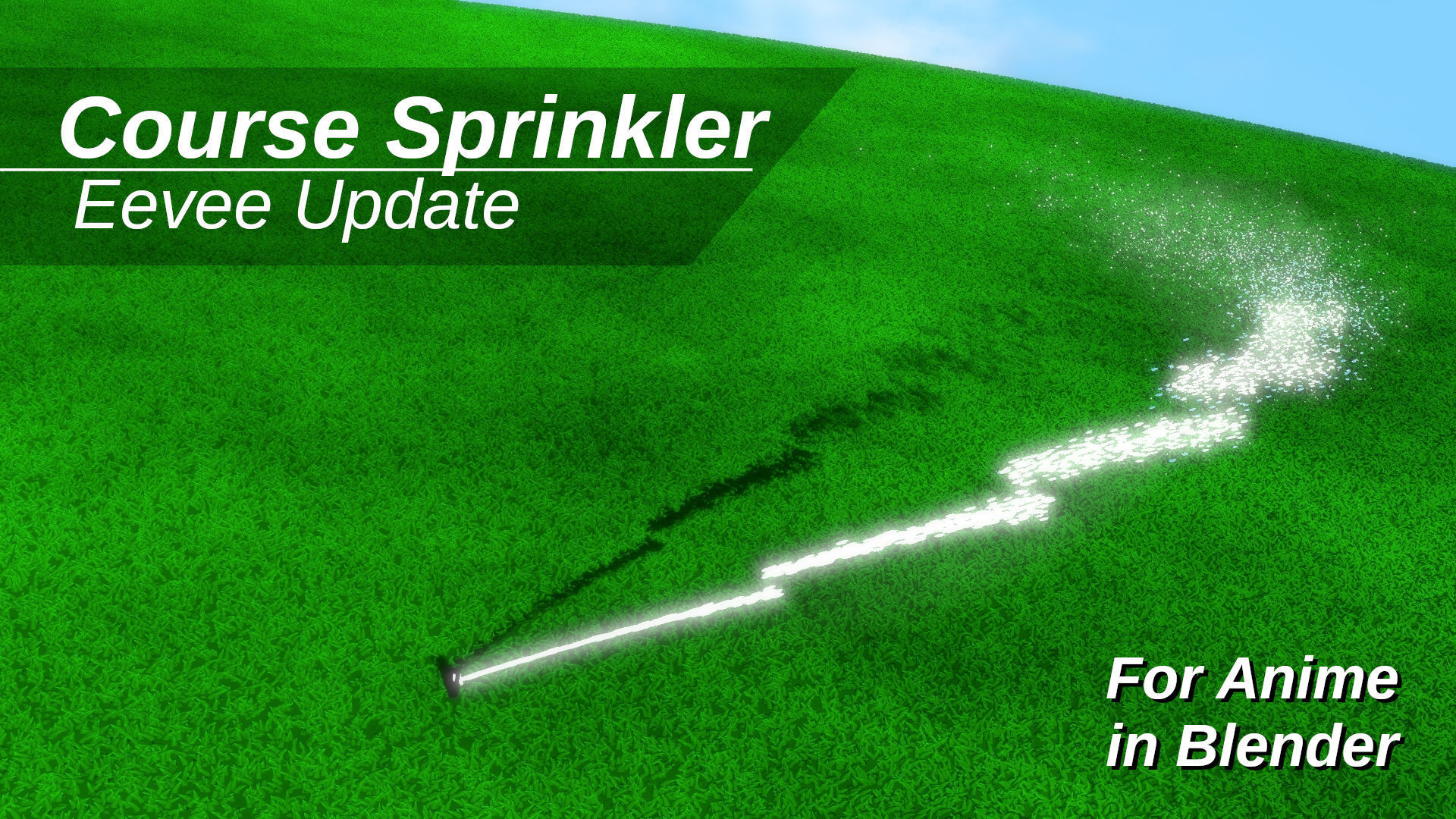 For Anime in Blender - Course Sprinkler 3D model_5