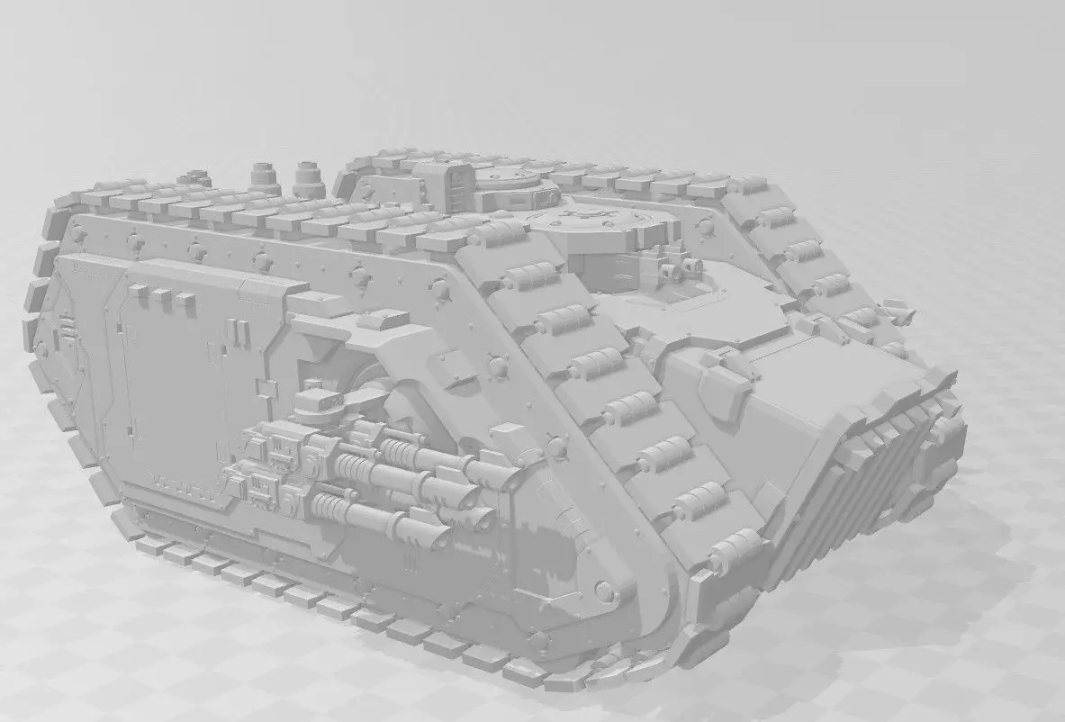 tank 3d print model building with pipes 3D print model
