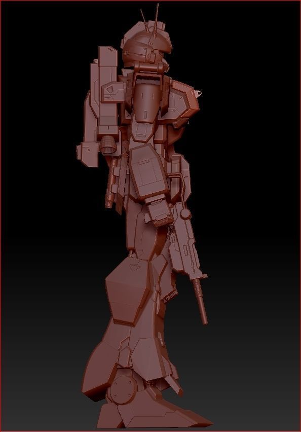 Gundam 08 EZ-8 3D print model_23