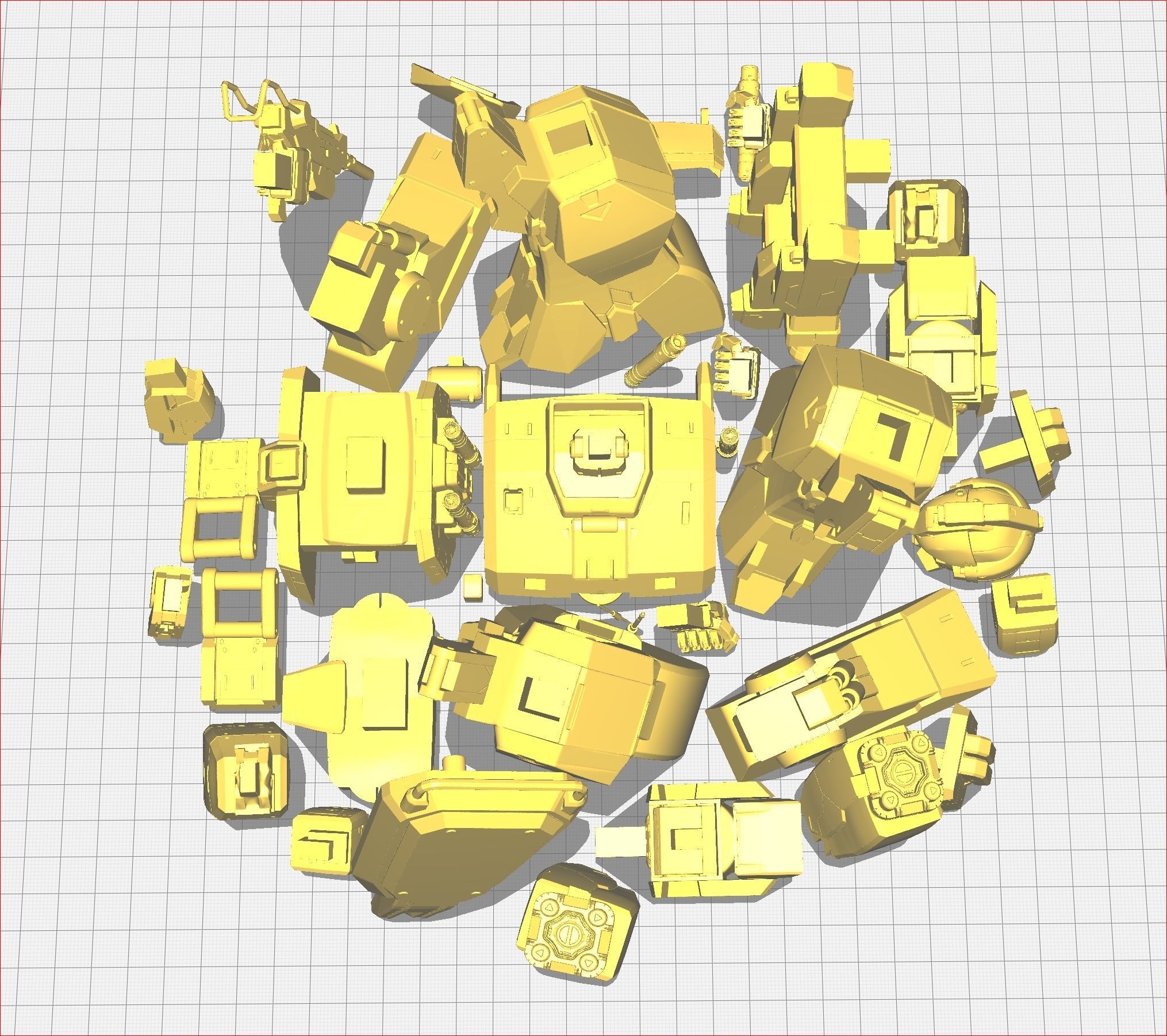 Gundam 08 EZ-8 3D print model_24