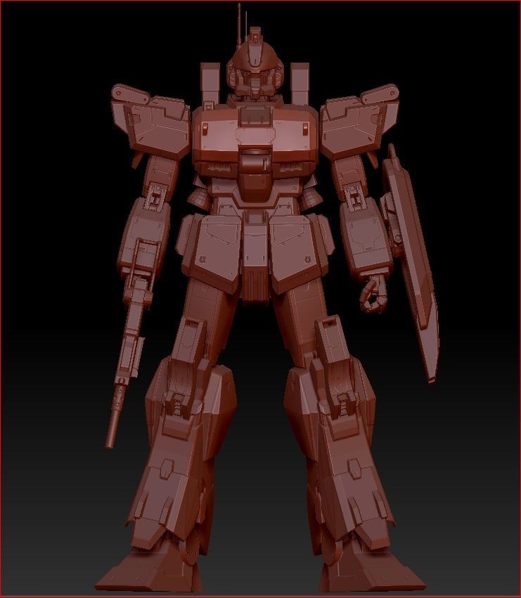 Gundam 08 EZ-8 3D print model_20
