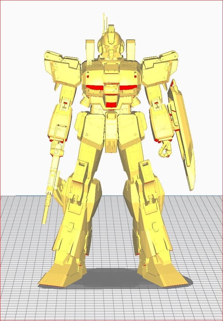 Gundam 08 EZ-8 3D print model_25