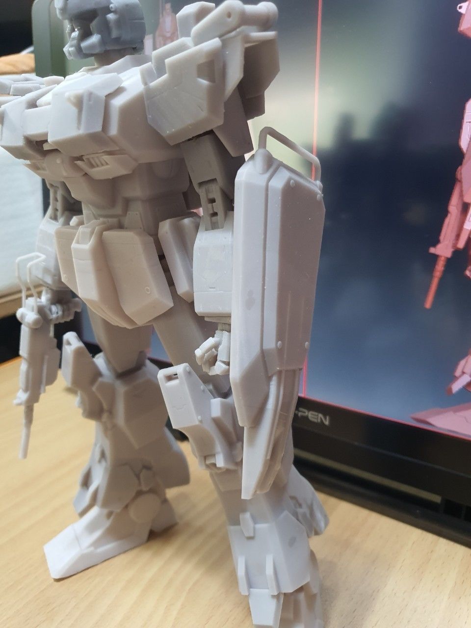 Gundam 08 EZ-8 3D print model_8