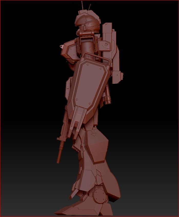 Gundam 08 EZ-8 3D print model_21