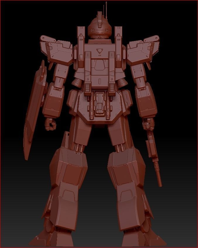 Gundam 08 EZ-8 3D print model_22