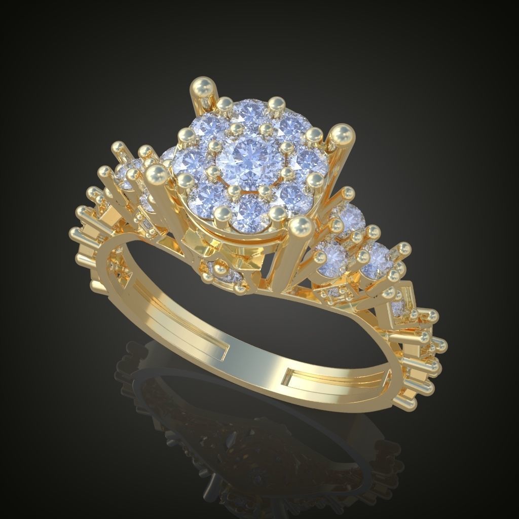 Ring 3D model 0059 print model12 3D print model_4