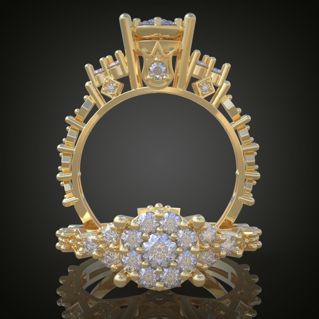 Ring 3D model 0059 print model12 3D print model_2