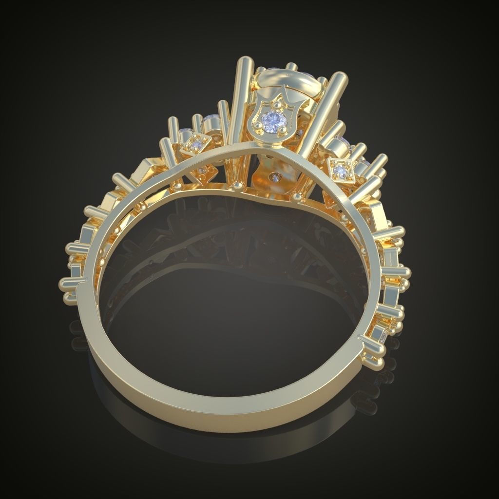 Ring 3D model 0059 print model12 3D print model_6