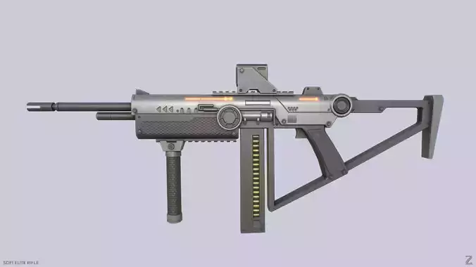 Sci fi elite rifle