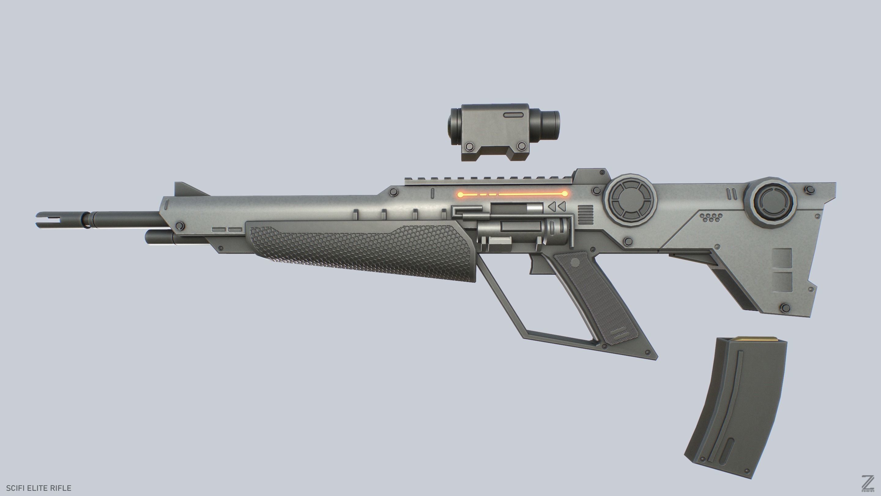 Sci fi elite rifle collection _11