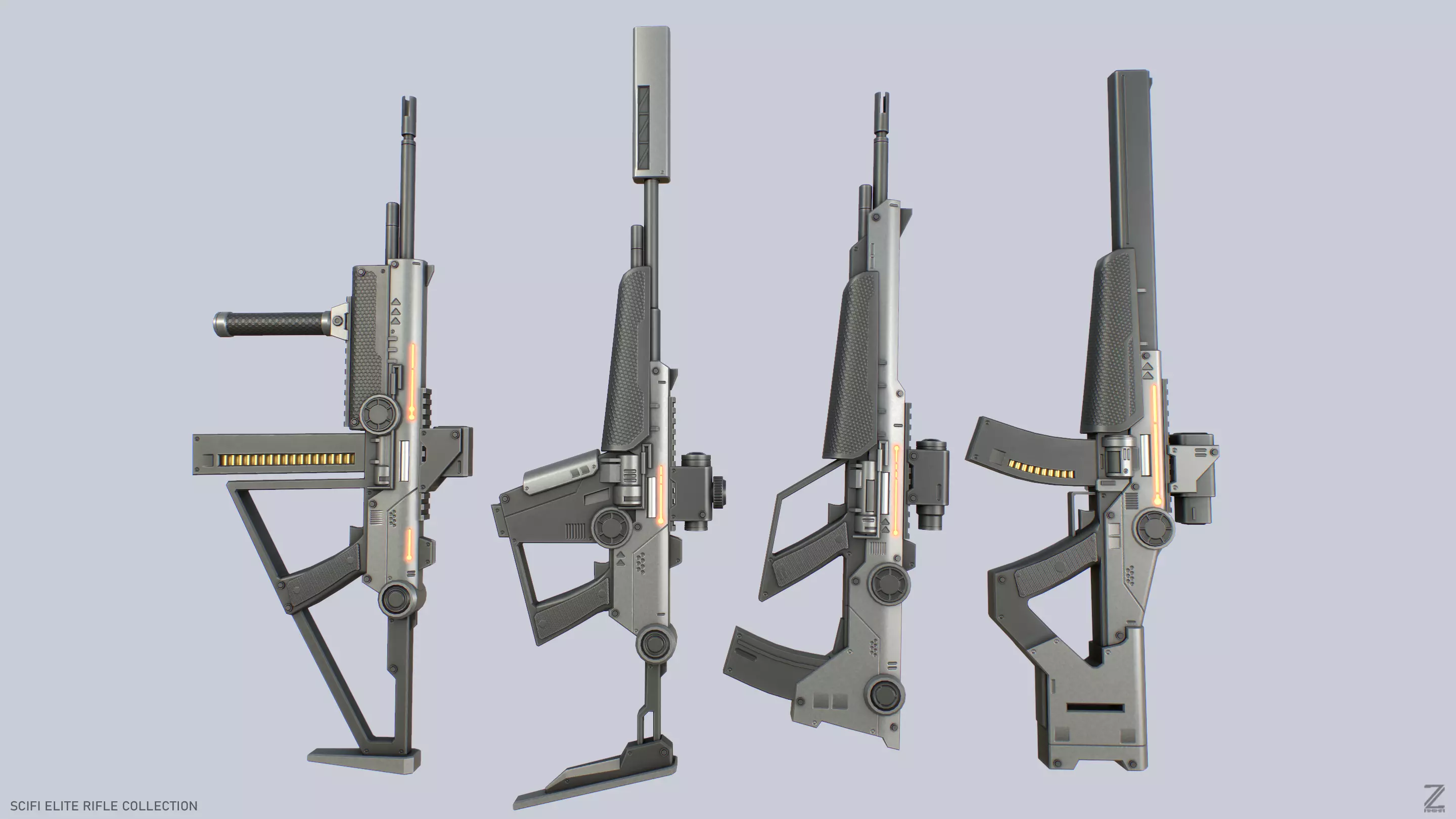 Sci fi elite rifle collection _0